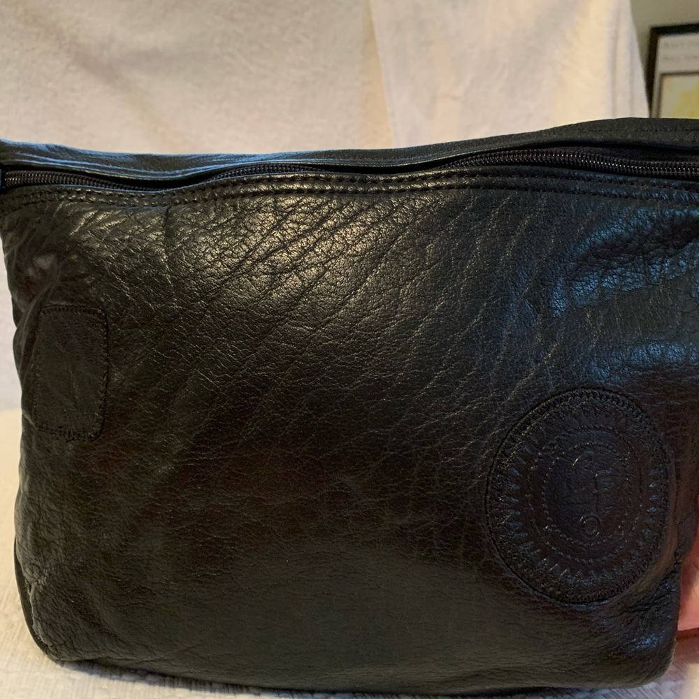 Carlos Falchi Textured Leather Crossbody